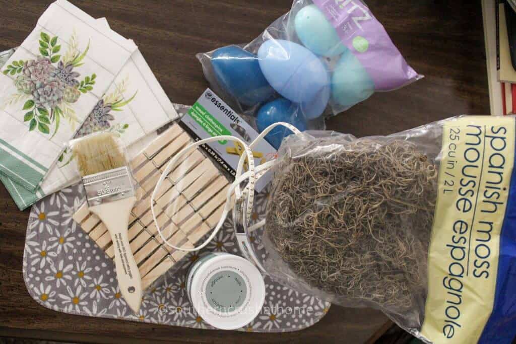 BOHO-Dollar-Tree-Easter-Decor Supplies