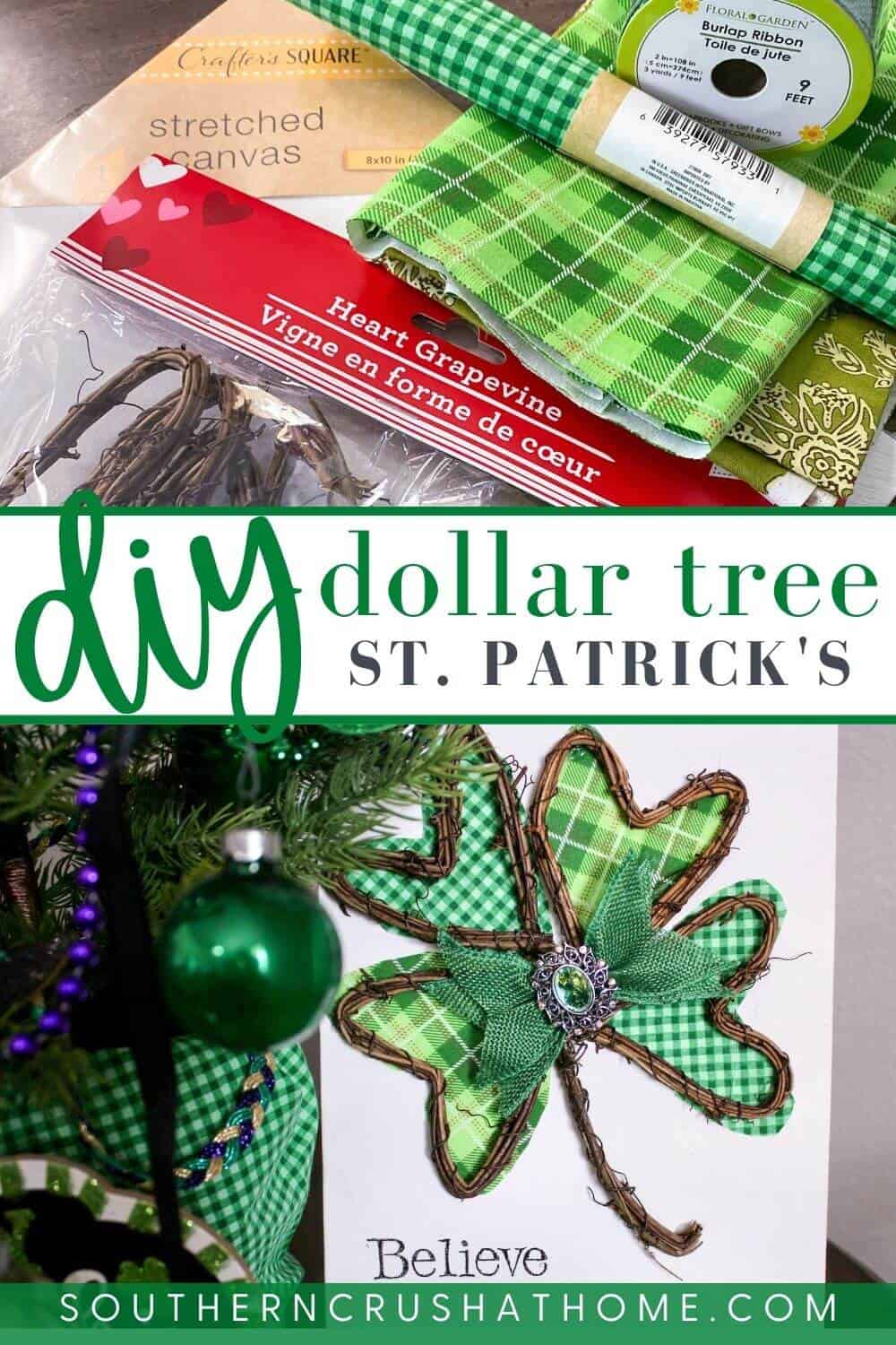 DIY Dollar Tree St Patricks Day Craft