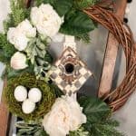 thrift store wreath makeover front