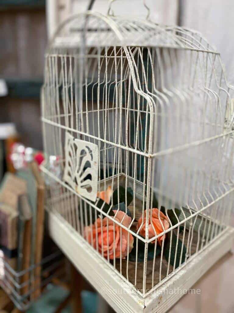 shabby chic birdcage