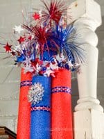 How To Make A Fun Dollar Tree Pool Noodle Firecracker DIY