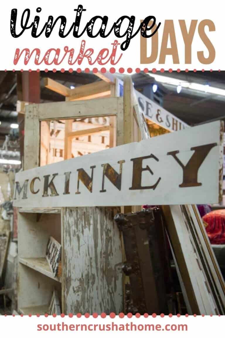 vintage market days of mckinney pin