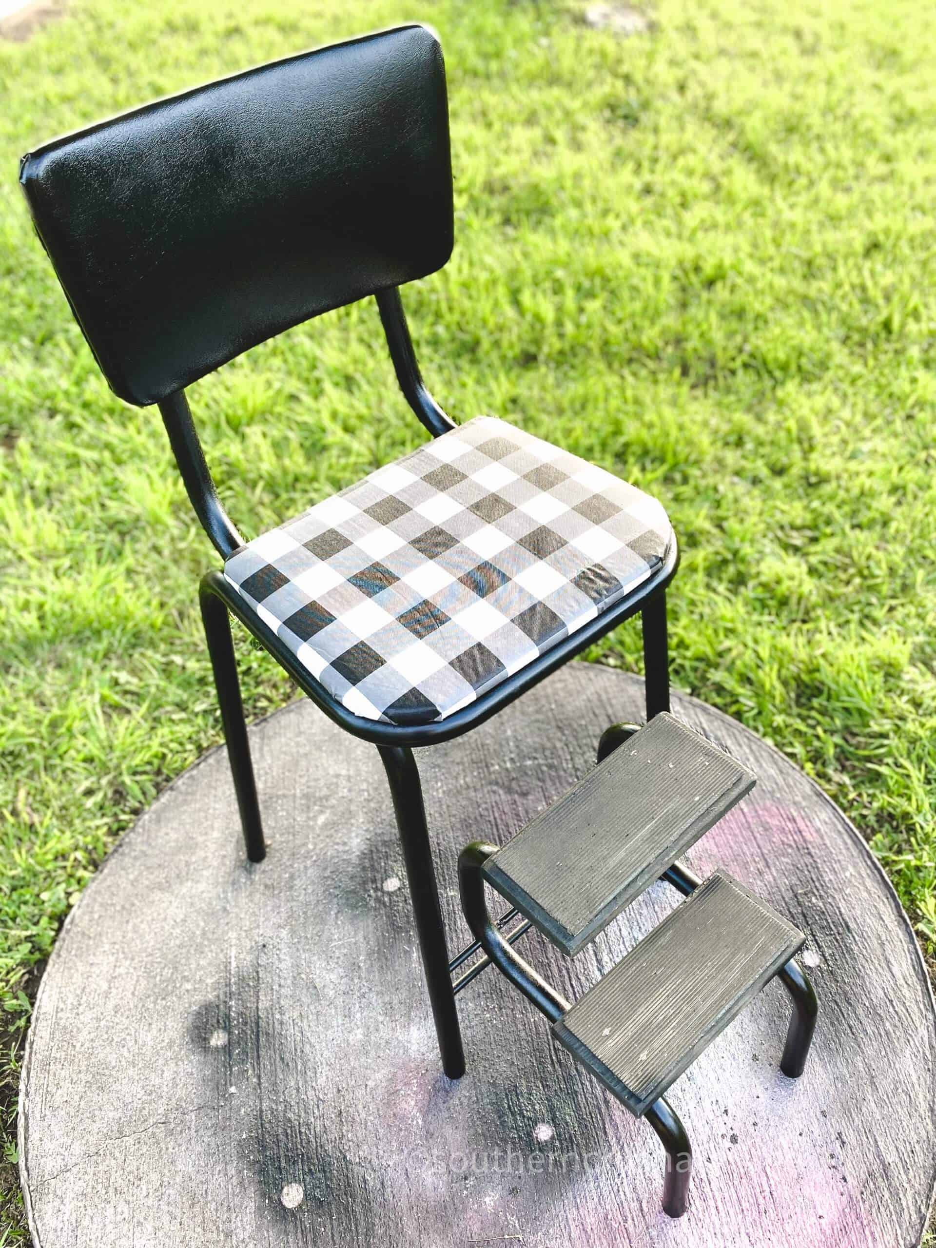 How to Restore a Vintage Step Stool Southern Crush at Home