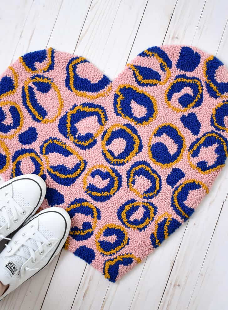 crochet rug with free pattern