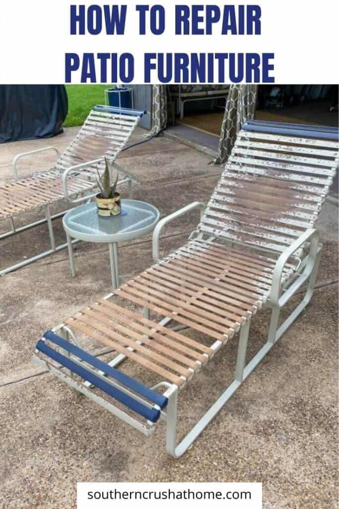 repair patio furniture pin image