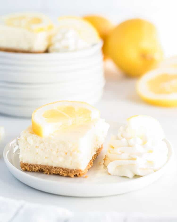 lemon cheesecake bars