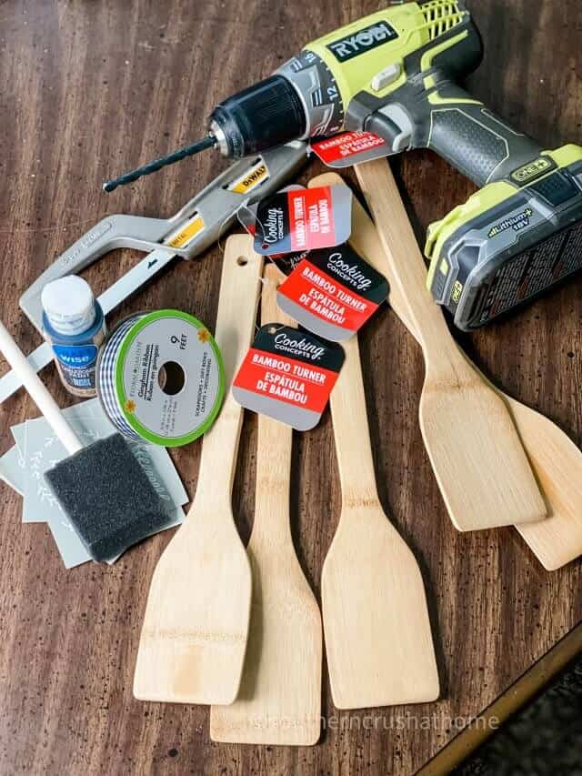 Make Adorable Wooden Spatula Gift Tags With This Dollar Tree DIY