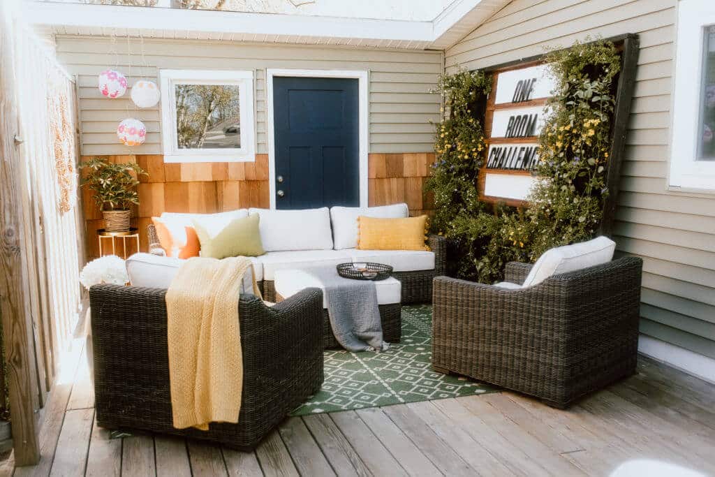 outdoor patio refresh