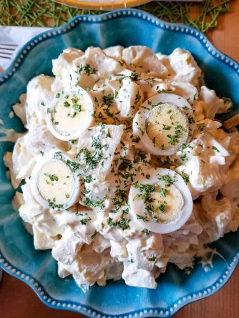 homemade potato salad