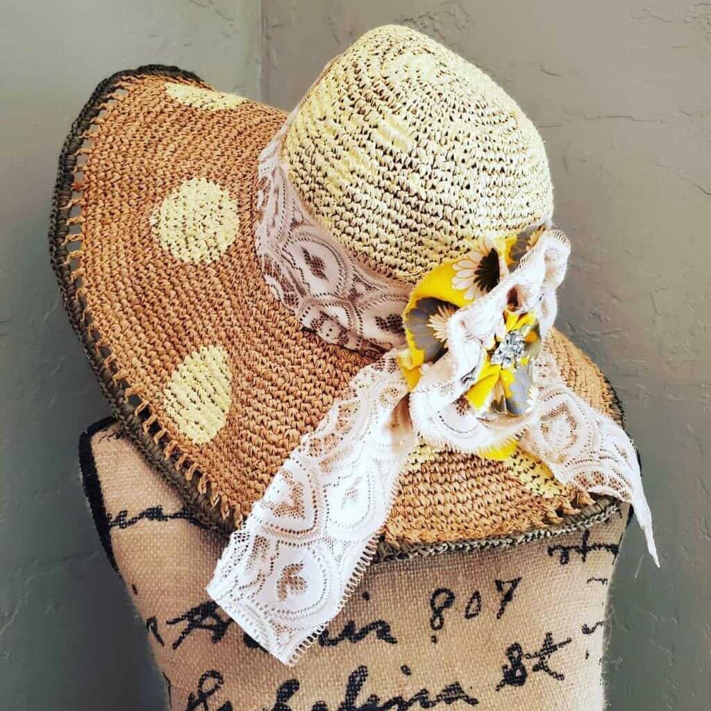 DIY Cowgirl Summer Bonnet