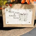 drop cloth sign