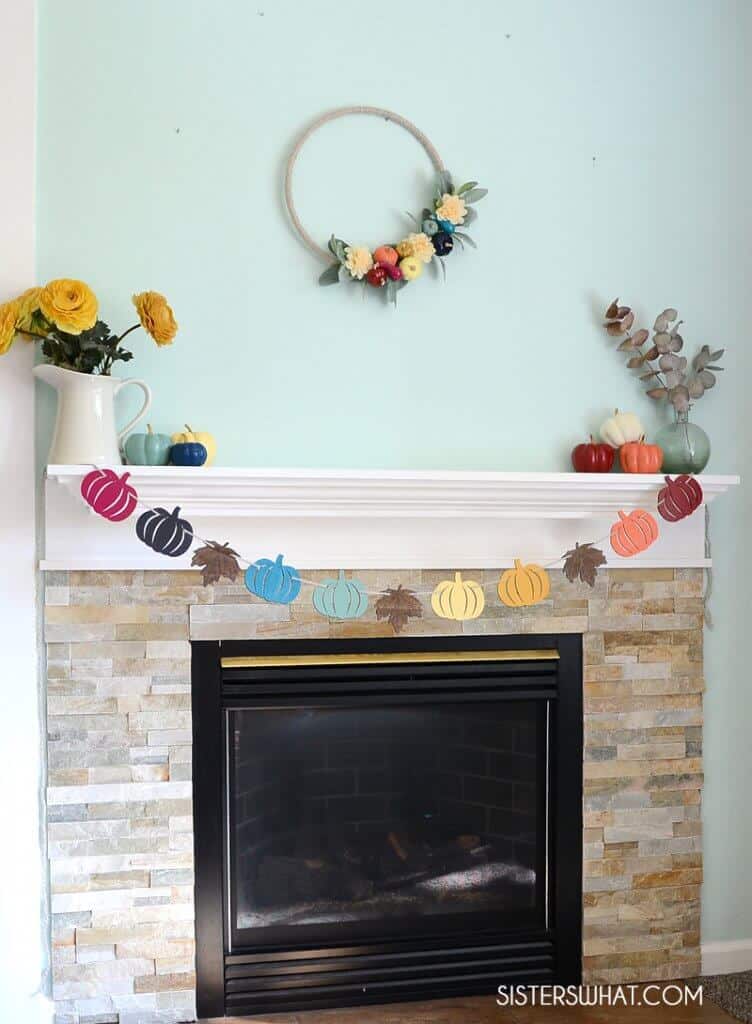 pumpkin garland diy