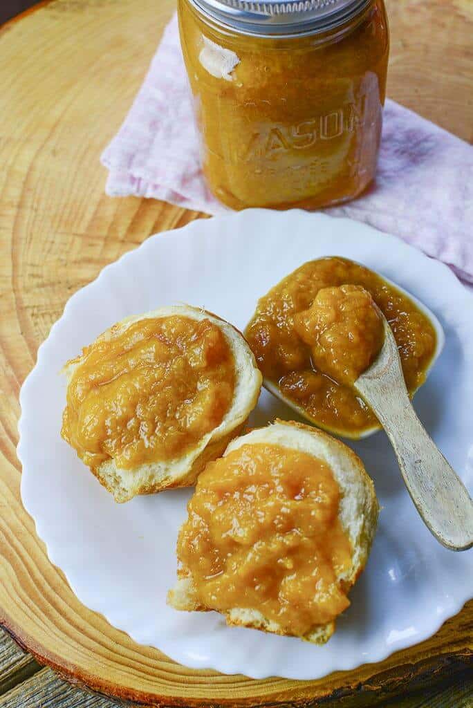 crockpot peach butter