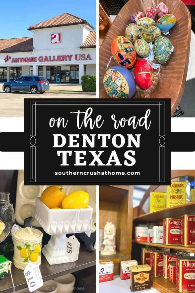 Denton TX Antique Gallery USA PIN