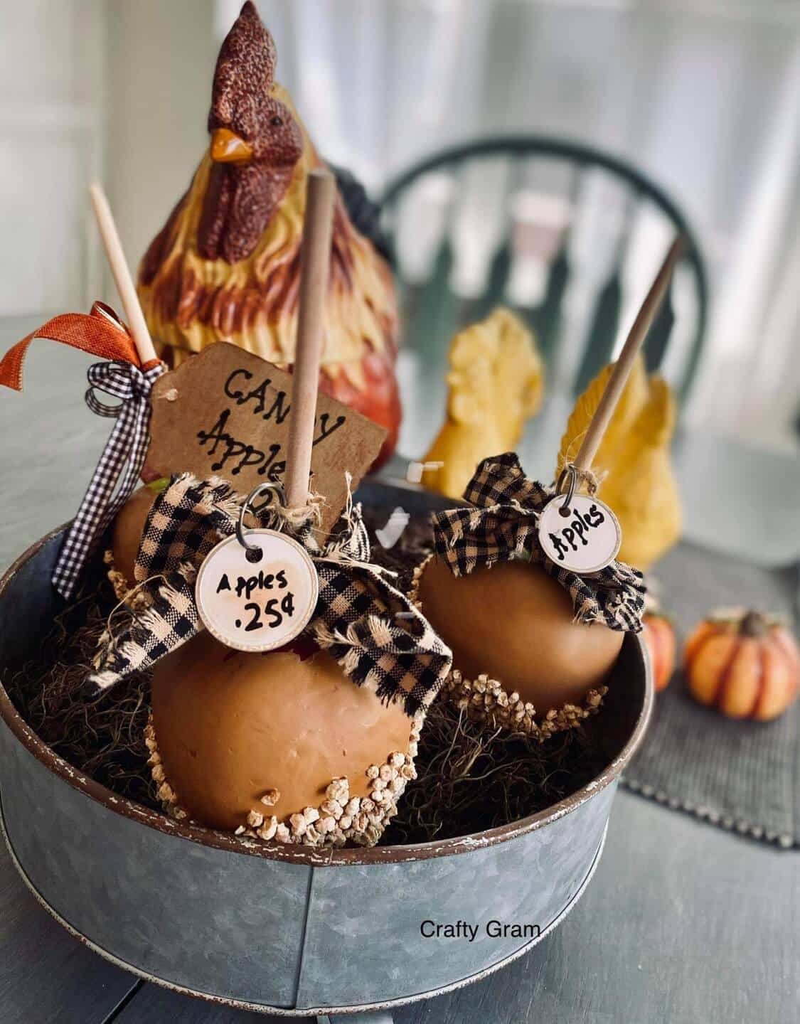 How to Make Faux Candy Apples - Southern Crush at Home