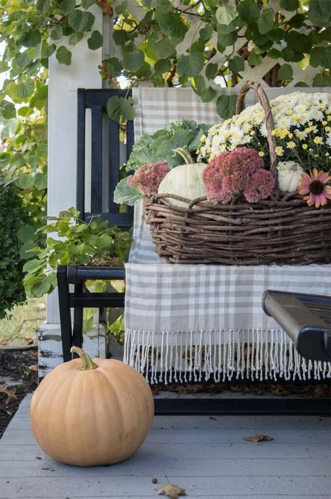 fall front porch