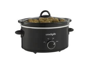 black crockpot