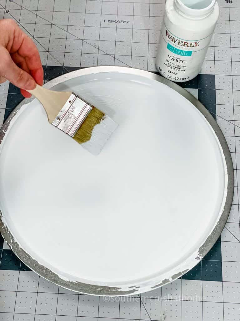 painting pizza pan