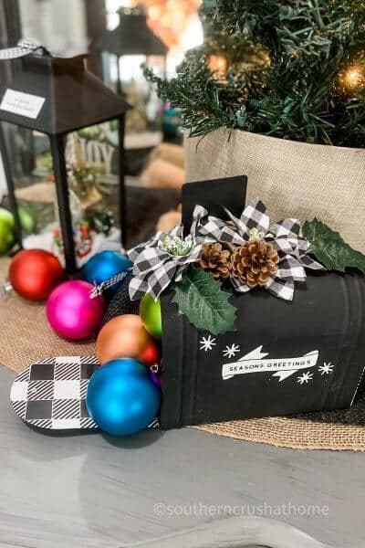 Christmas Lantern & Santa Mailbox Thrift Flips