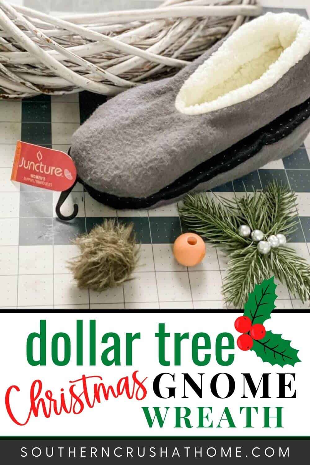 Dollar Tree Gnome Wreath PIN