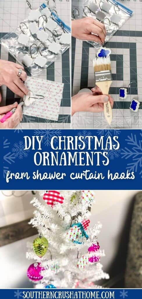 diy christmas ornaments pin collage with text
