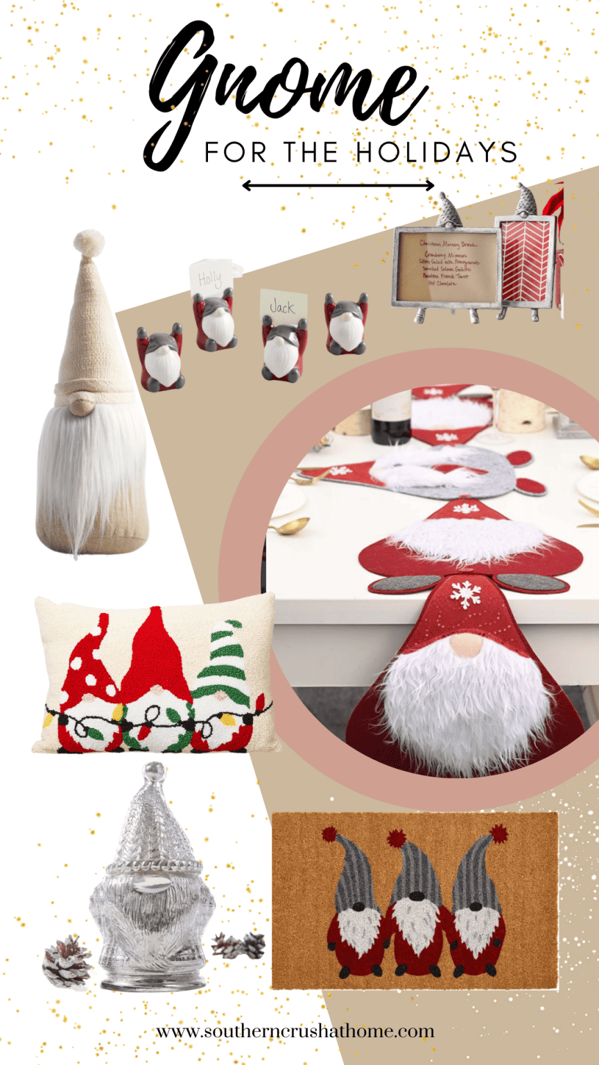 Paint Brush Gnome Ornaments Southern Crush at Home