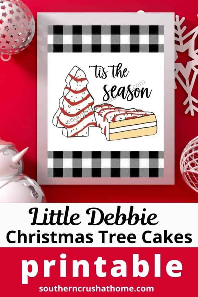 Little Debbie Christmas Tree Printable