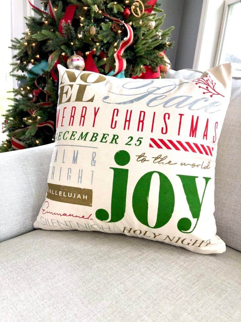 holiday pillows diy