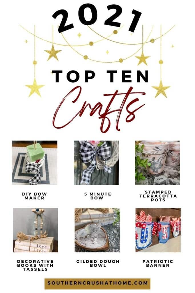 top ten posts pin collage with text 2021