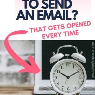 best time to send and email graphic