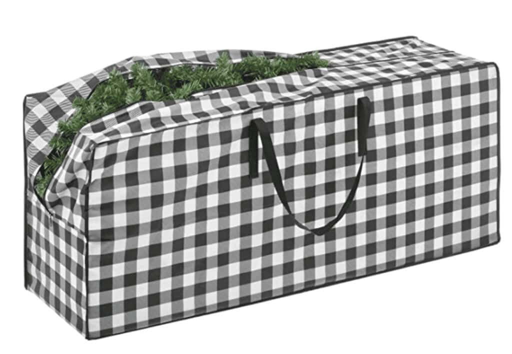 Buffalo Check Christmas Tree Bag