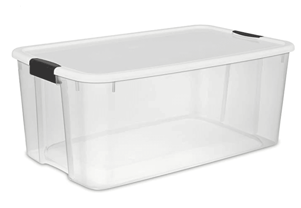 Clear Storage Bin