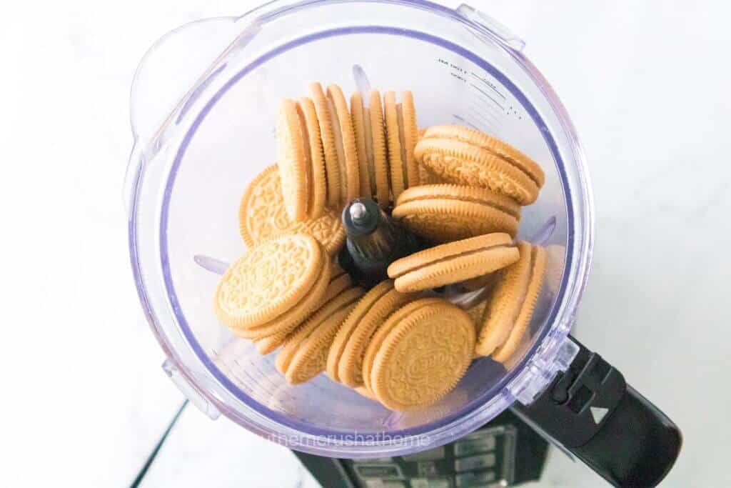 oreos in mixing bowl