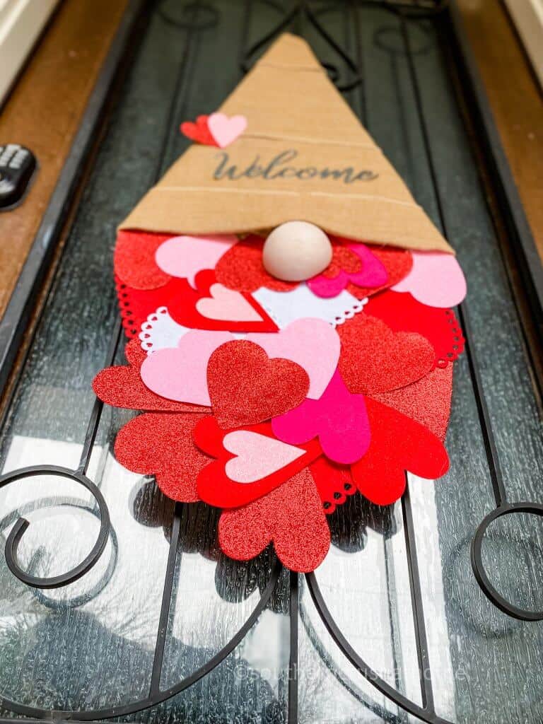 valentines day door decor