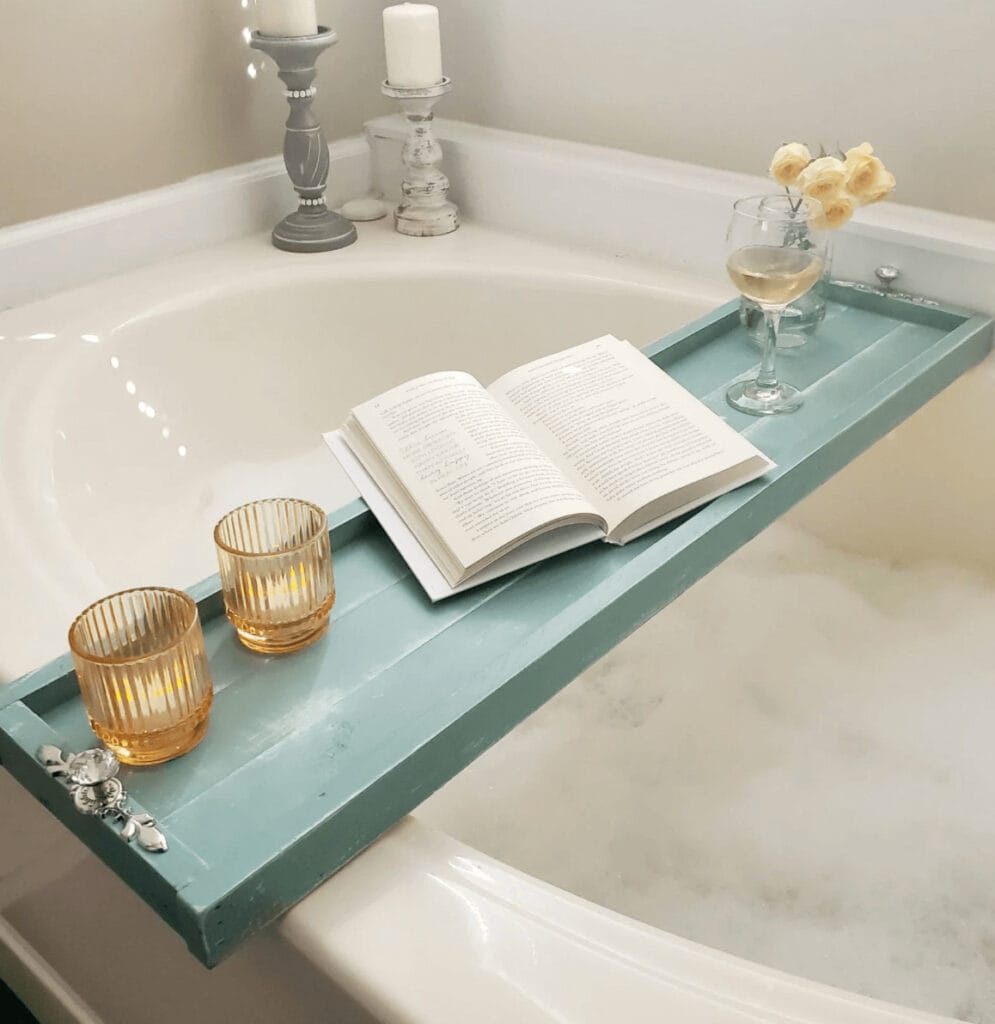 custom bathtub tray