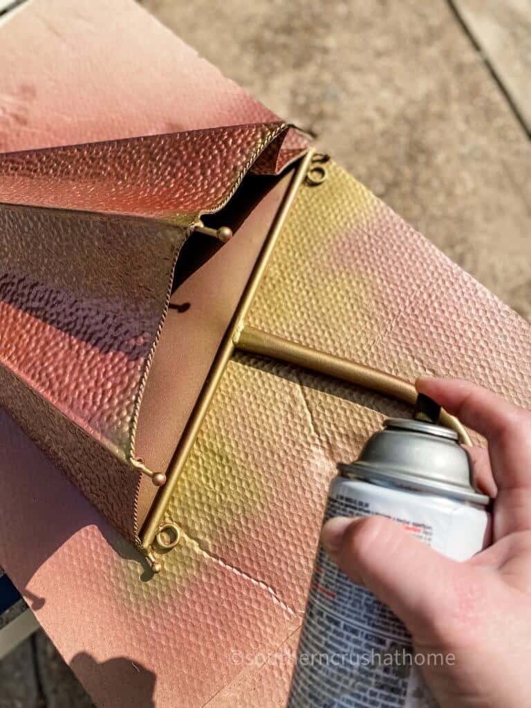 painting inside of umbrella