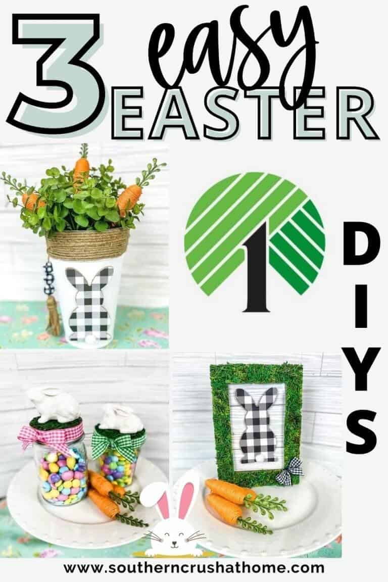 Easy Dollar Tree Easter Decorating Ideas