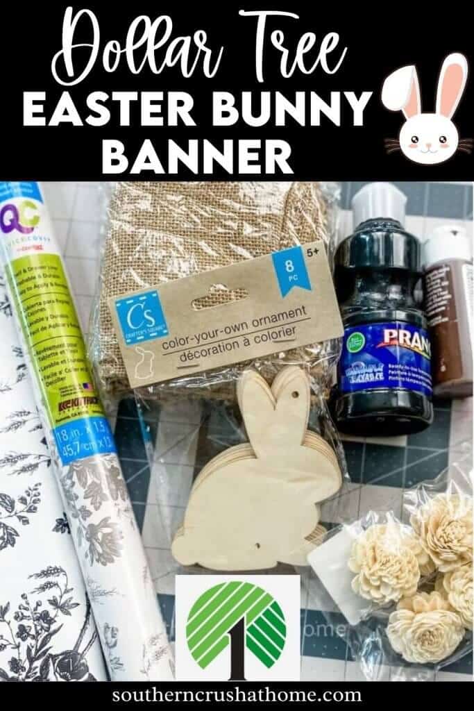 easter bunny banner PIN