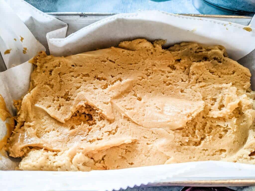 baked peanut butter bread