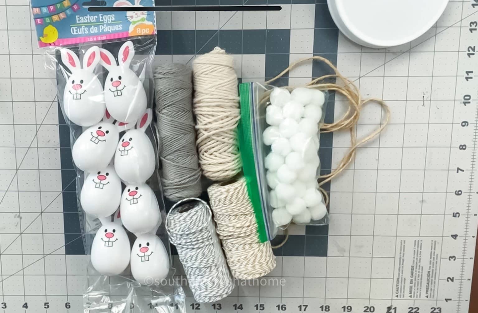 Quick and Easy Dollar Tree Bunny Easter Eggs - Southern Crush at Home