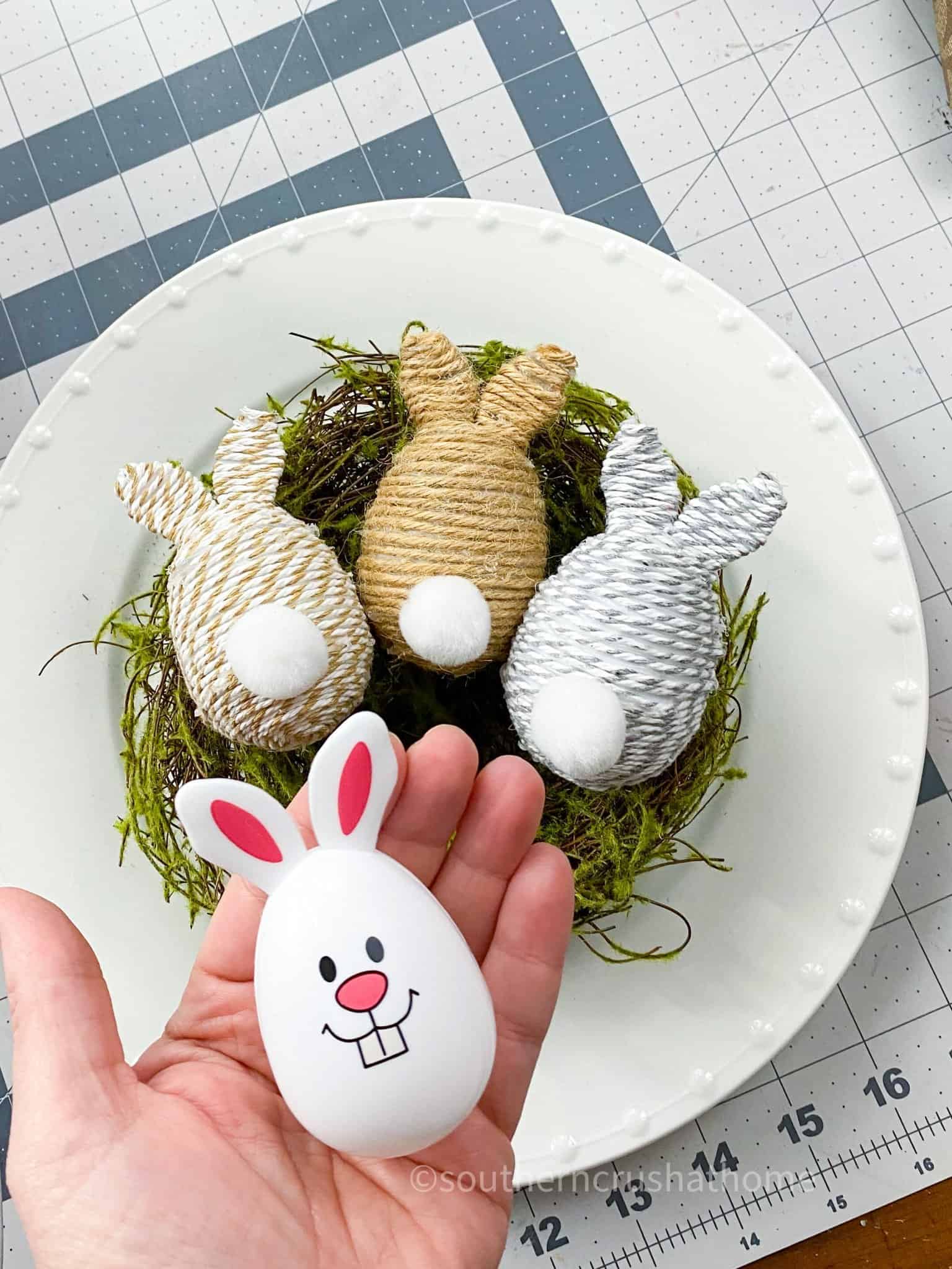 Quick And Easy Dollar Tree Bunny Easter Eggs Southern Crush At Home Quick And Easy Dollar Tree Bunny Easter Eggs Southern Crush At Home