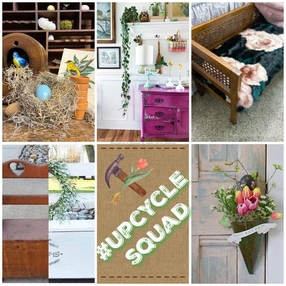 April Collage #upcyclesquad