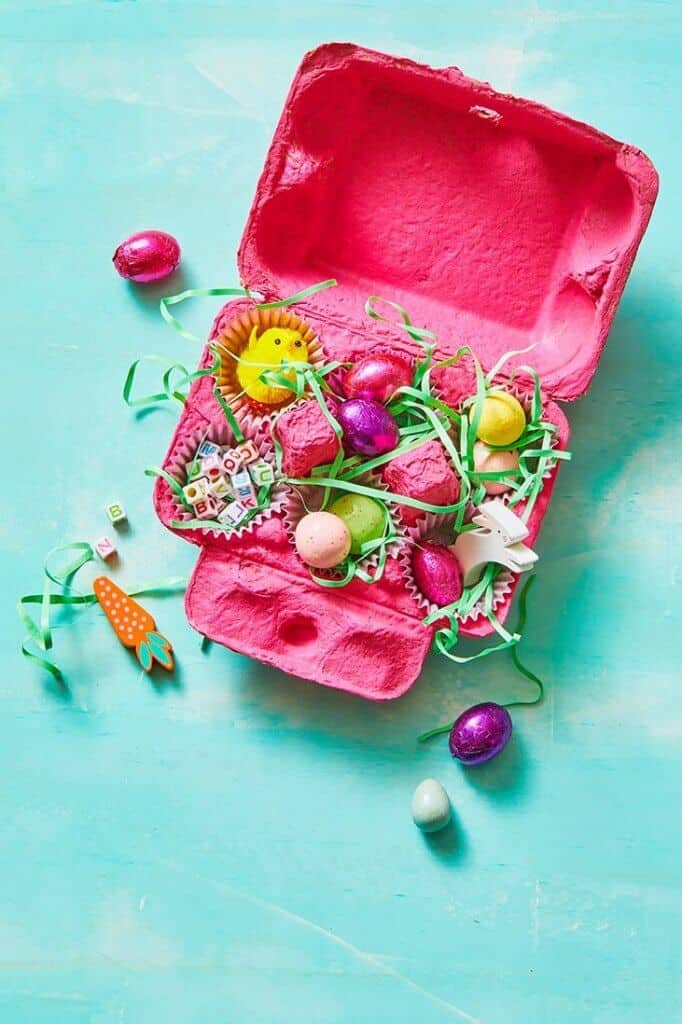 Egg Carton Easter Basket