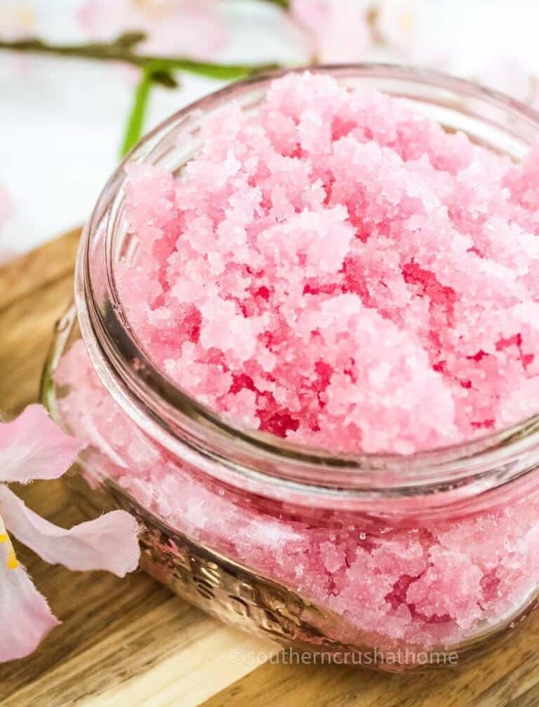 Easy 3 Ingredient Sugar Scrub Recipe DIY Sugar Body Scrub