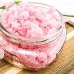 sugar scrub close up