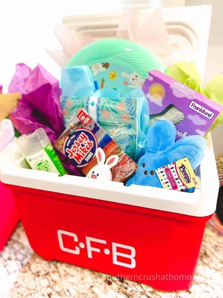 easter basket idea for teen boy