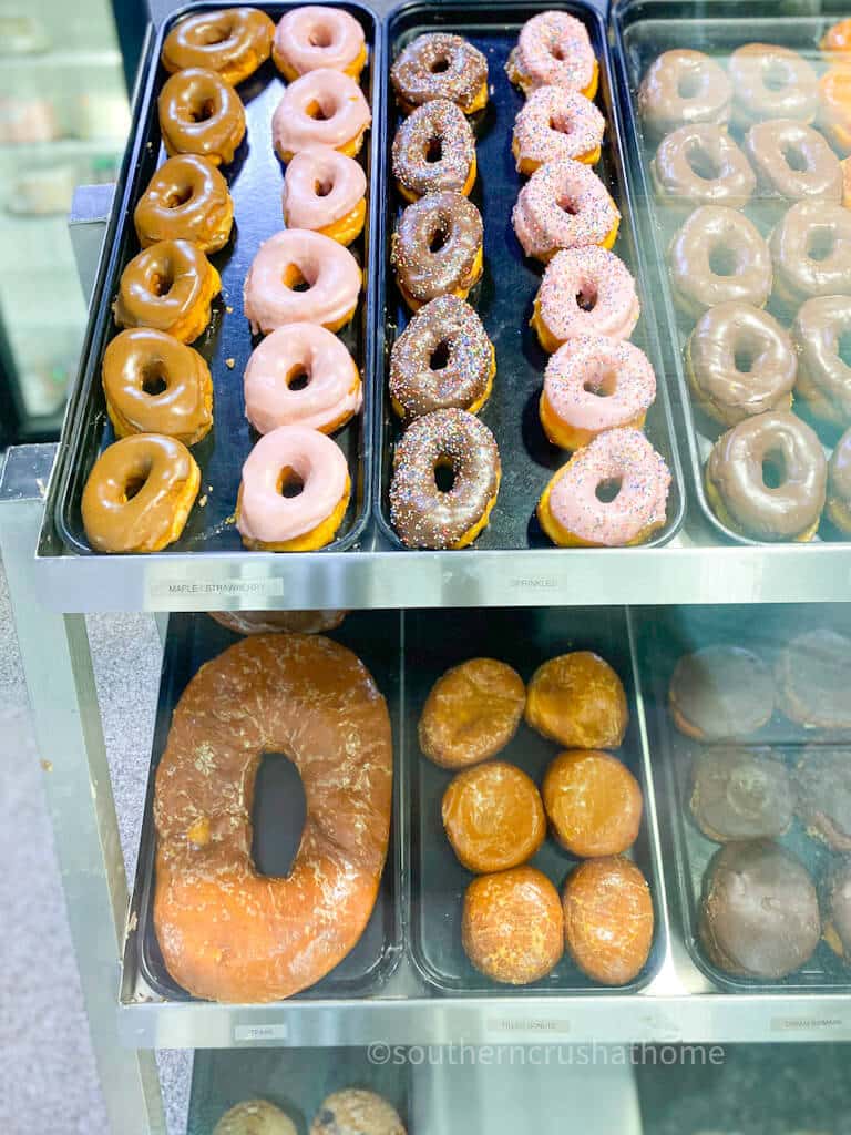 large round rock donuts