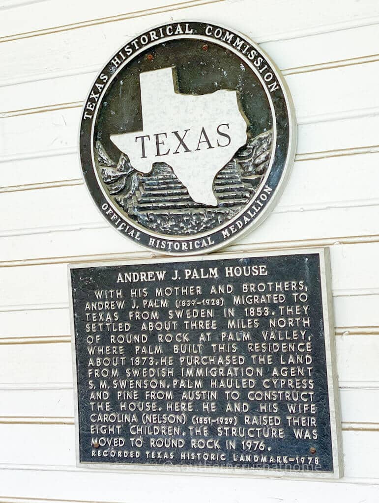 historical marker at annabellas studio