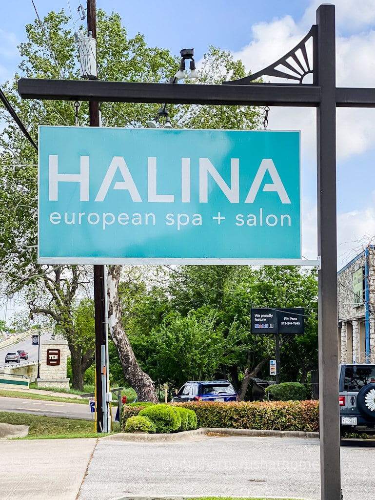 halina spa sign