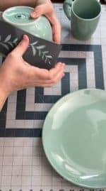 How To Paint Ceramic Easy Step By Step Tutorial With No Bake Ceramic How To Paint Ceramic 12 150x269